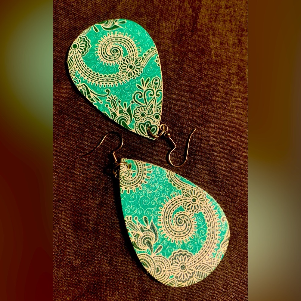 Beautiful Vinyl earrings